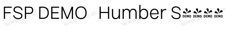 FSP DEMO   Humber S字体转换